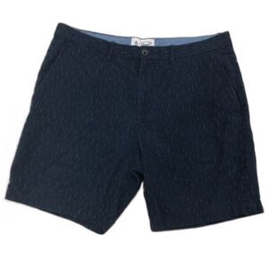 Men's Original Penguin Navy Blue 100% Cotton Shorts - 34" Waist